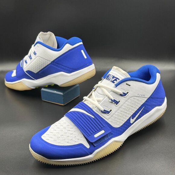 Nike Alpha Menace Turf Low 'White Game Royal' - Picture 7 of 13